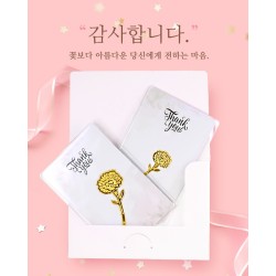 24k 순금 카네이션 플라워 카드 1.87g